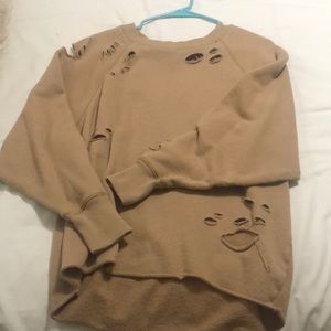 Distressed Arie sweater